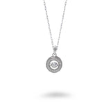 Halo Dancing Stone Necklace
