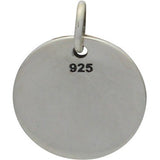 Crossed Arrows Circle Necklace