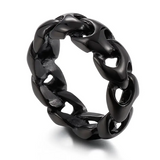 Wide Curb Chain Ring