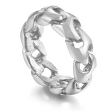 Wide Curb Chain Ring