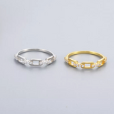 Triple Oval Open Link Ring