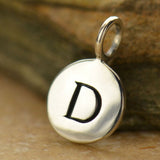 Circle Capital Letters Necklace