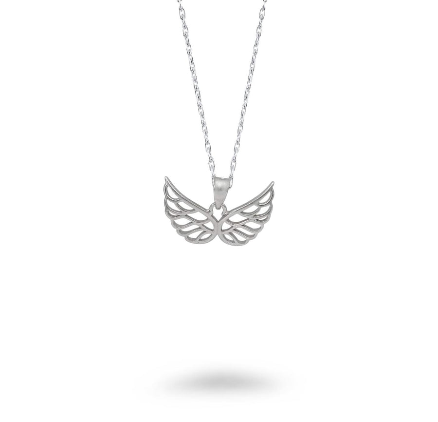 Double Outlined Wing Necklace