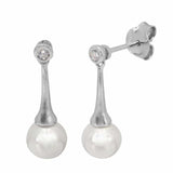 Pearl Droplet Earrings