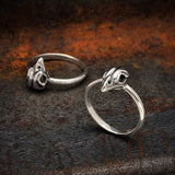 Sparrow Bird Skull Ring