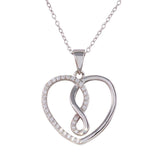 Heart & Infinity Necklace