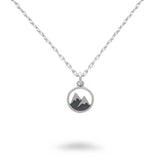 Snow Peak Mountain Necklace