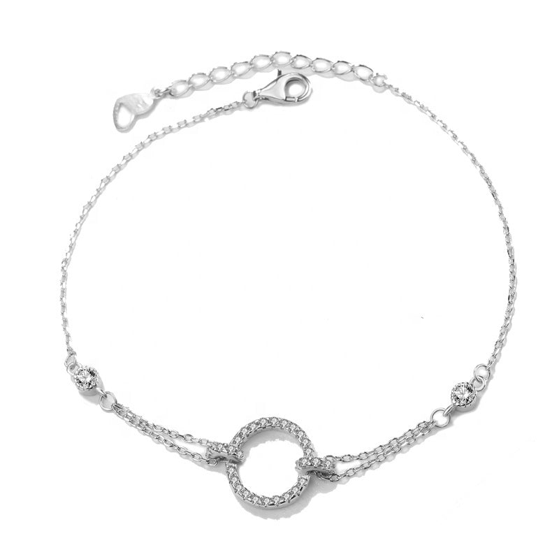 CZ Center Eternity Bracelet