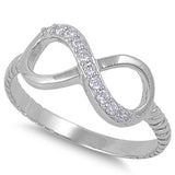 Rope Design Infinity Ring