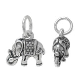 Oxidized Full Elephant Necklace