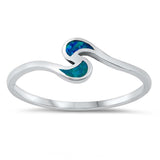 Swirl Opal Ring
