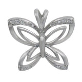 CZ Centered Butterfly Necklace