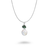 Pearl & Emerald Handmade Necklace