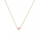 Pastel Enamel Symbol Necklace