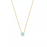 Pastel Enamel Symbol Necklace