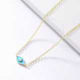 Pastel Enamel Symbol Necklace