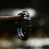Stainless Steel Skull Eternity Ring