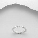 Smooth Ball Stackable Ring