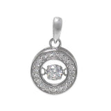 Halo Dancing Stone Necklace
