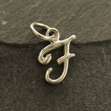 Script Letter Initial Necklace