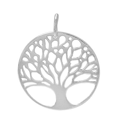 Large Filigree Tree of Life Necklace