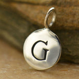 Circle Capital Letters Necklace