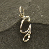 Script Letter Initial Necklace
