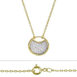 CZ 3/4 Eternity Necklace