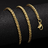 Stainless Steel Wheat Chain