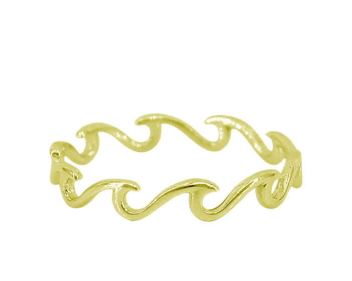 Wave Eternity Ring