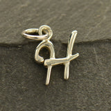 Script Letter Initial Necklace