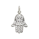 Filigree Hamsa Hand Necklace