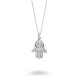 Filigree Hamsa Hand Necklace