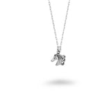 Curly Main Horse Necklace