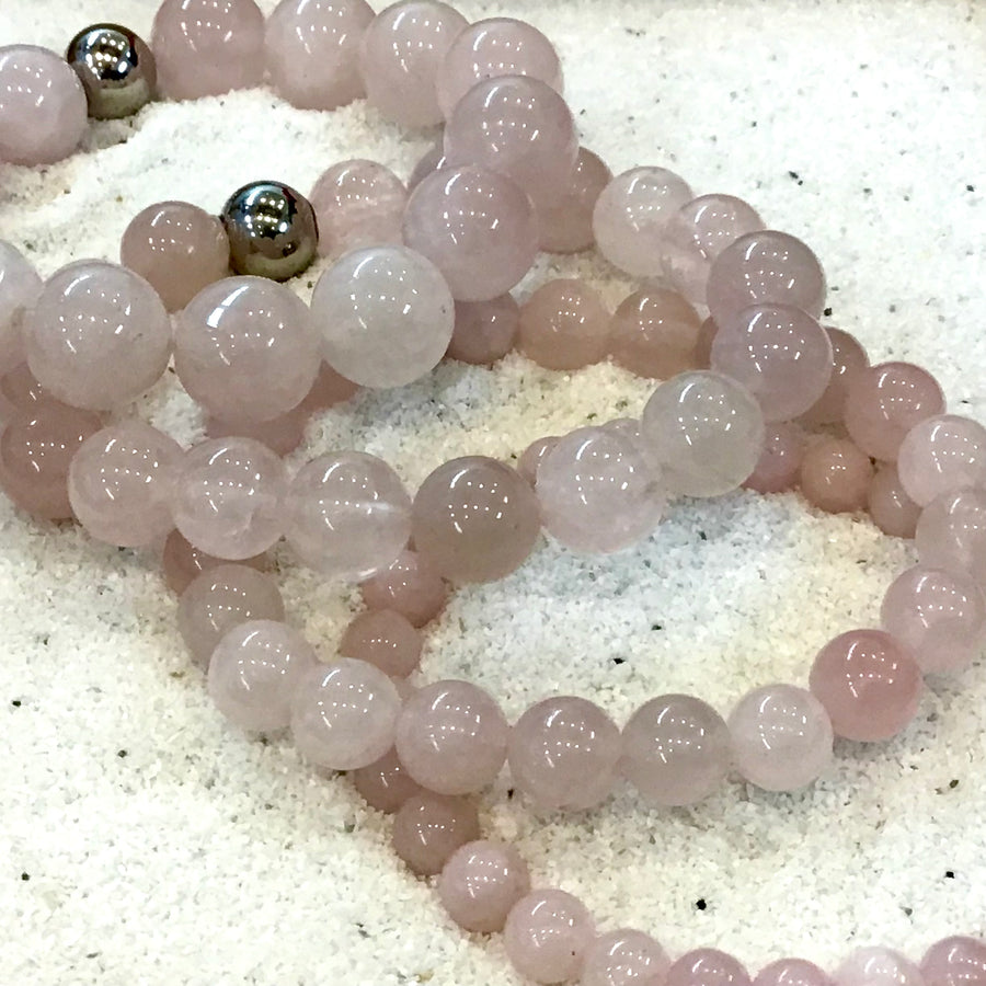 Rose Quartz Stone Bracelet