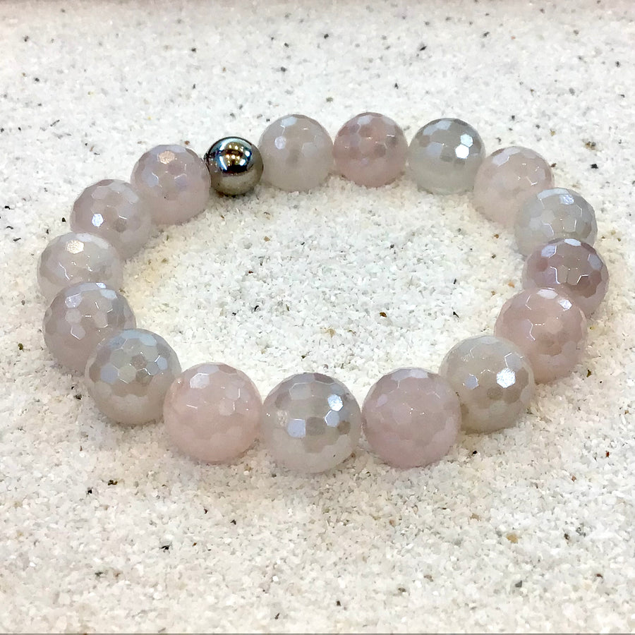 Rose Quartz Stone Bracelet