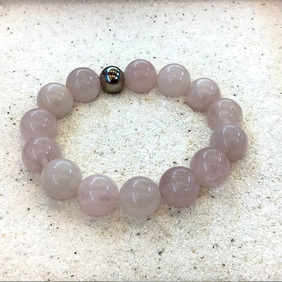 Rose Quartz Stone Bracelet