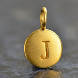 Circle Capital Letters Necklace