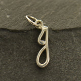 Script Letter Initial Necklace