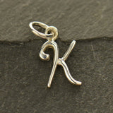Script Letter Initial Necklace