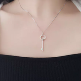 Oval Key Necklace
