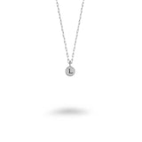 Circle Capital Letters Necklace