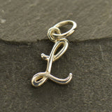 Script Letter Initial Necklace