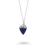 Semi Precious Cone Shape Necklace
