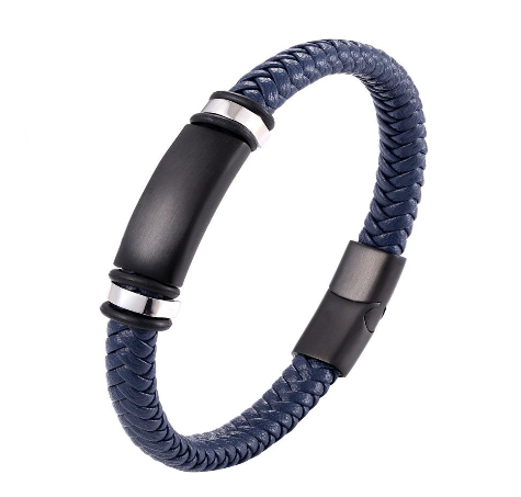 Pattern Leather Bracelet