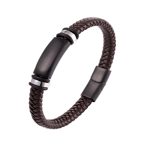 Pattern Leather Bracelet