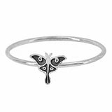 Luna Moth Ring