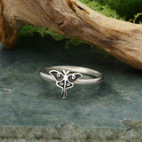 Luna Moth Ring