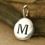 Circle Capital Letters Necklace