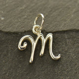 Script Letter Initial Necklace